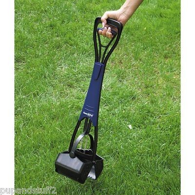 DOG POOPER SCOOPER GRIP N GRAB WASTE PICK UP JAWS SCOOP pet supplies