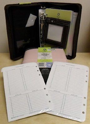 47237B FranklinCovey Organizer w/Picture Frame&Bonus Refill. 4 1/4 x 