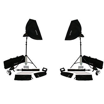 Photo Studio Video Continuous Lighting Kit Photography Softbox Light 