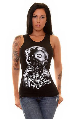 MARILYN MONROE PIN UP BANDIT WOMENS TANK 187 INC