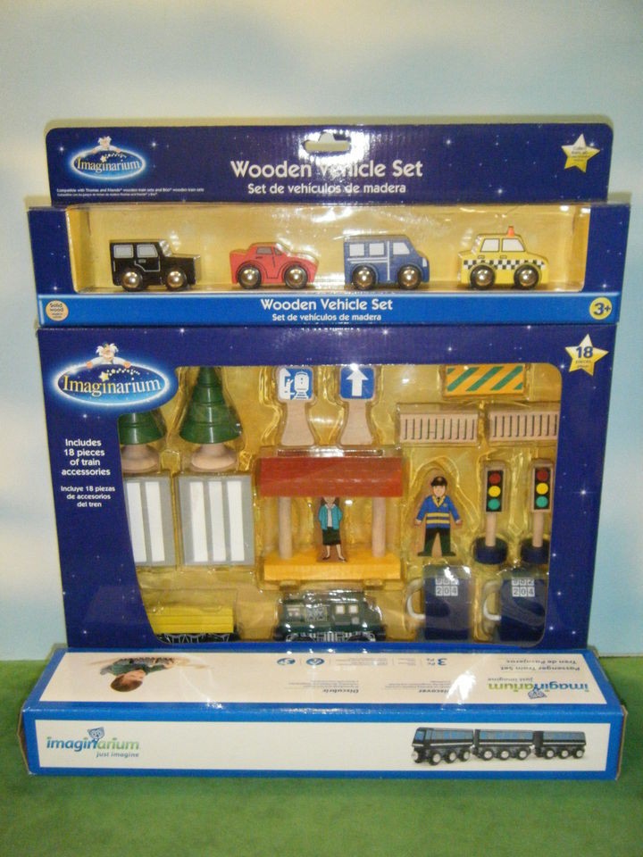 IMAGINARIUM PASSENGER TRAIN SET PLAY ACCESSORIES & VEHICLE SET *NEW*