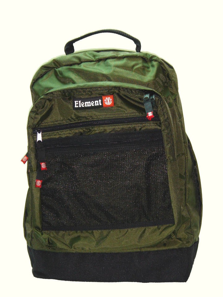 ELEMENT SKATEBOARDS POLYESTER / NYLON LIGHT BACKPACK