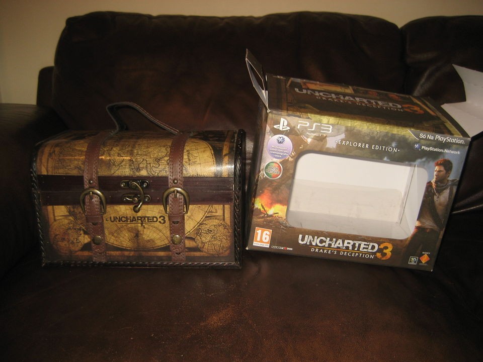 Uncharted 3 Drakes Deception Explorer Edition 100% PORTUGUES NOVA