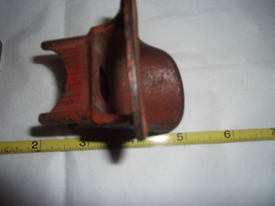 Vintage Cast Iron Potty Chair Miniature