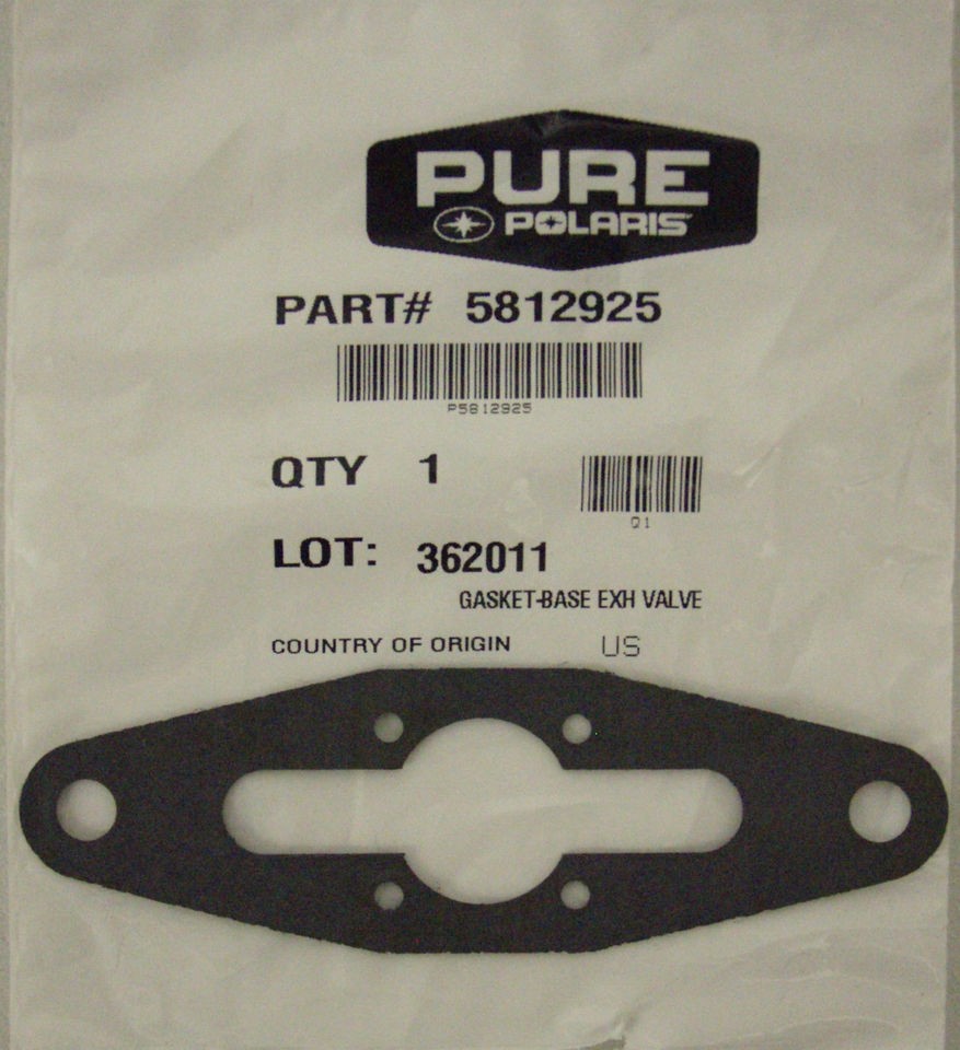 Polaris New OEM Engine VES Exhaust Valve Base Gasket IQ,HO,RMK,Dragon 