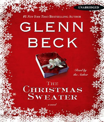 NEW The Christmas Sweater by Glenn Beck Unabridged Audiobook 4 CDs