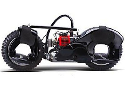 Wheelman 50cc Gas Skateboard Black Gas Powered