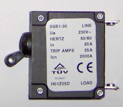 Generator Circuit Breaker 25 Amp Baishibao BSB1 30