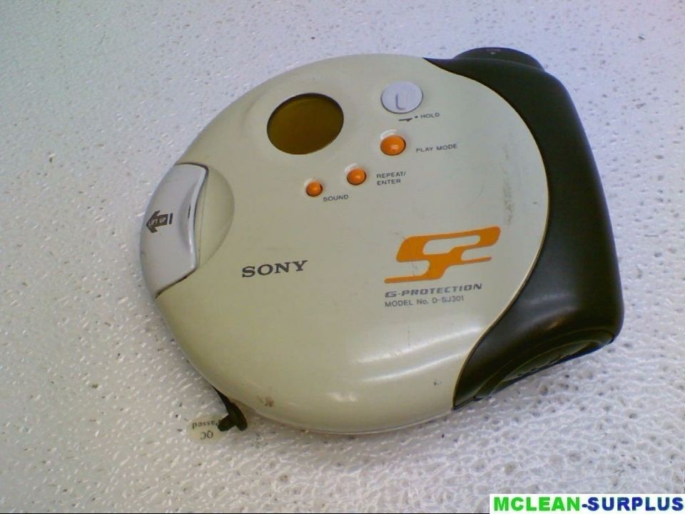 Sony D SJ301 S2 G Protection Sports Portable Walkman CD Player