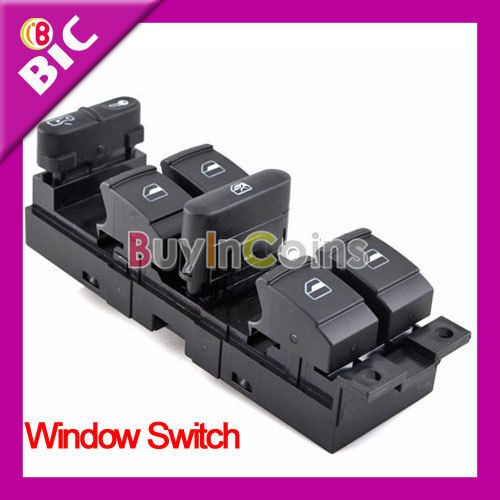 New Power VW Window Master Switch 1J4 959 857 For 96 05 VW PASSAT Golf 