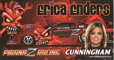 2010 NHRA PS Mustang Handout Hero Card Erica Enders