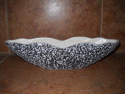 KENWOOD BLACK/WHITE CONFETTI PLANTER