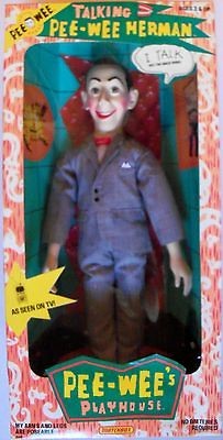 PEE WEE HERMAN 26 VENTRILOQUIST PUPPET   Matchbox 1989 MINT in BOX