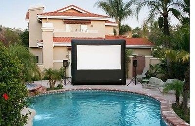   Cinema CBP91080 9 x 5 Pro Screen w/ 1080p HD Projector & Speakers