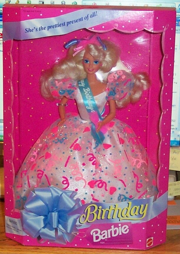 1994 BIRTHDAY BARBIE BLONDE BARBIE DOLL