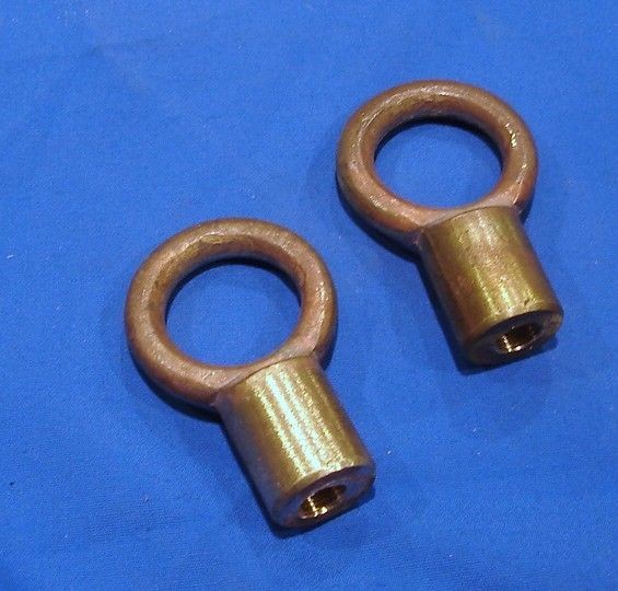 Vintage Chris Craft Bronze Lifting Ring Wood Speed Boat