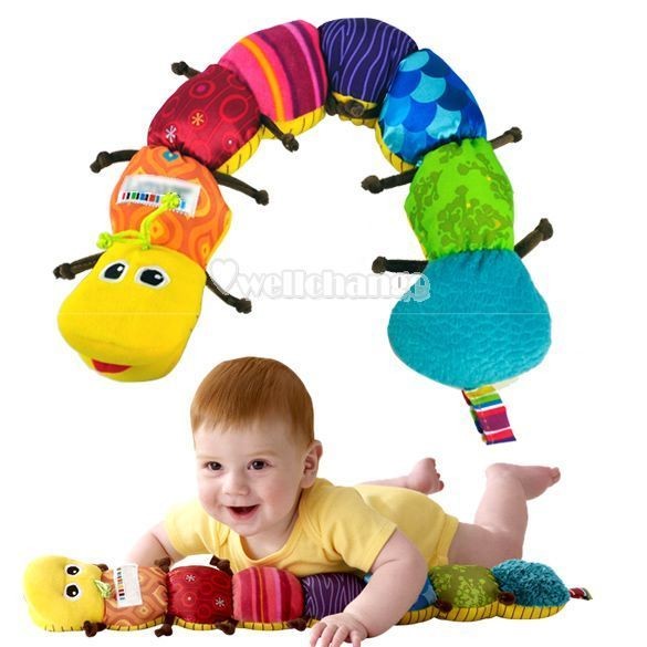 W3LE Baby Child Popular Toy Musical Inchworm Soft Lovely Developmental 