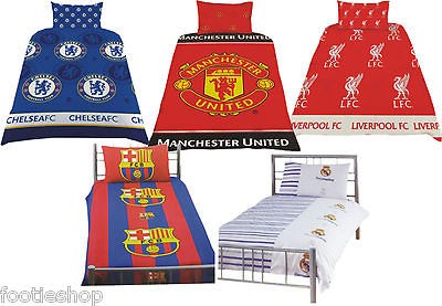 Football Club Duvet Cover Set Childrens Bedding New & Official 