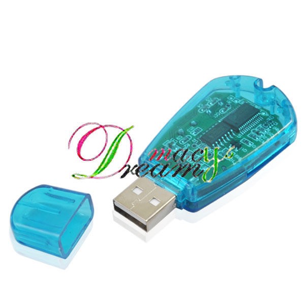 USB 2.0 SIM Card Reader GSM CDMA Cellphone SMS Backup #K