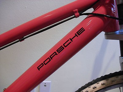 1997 VERY VERY RARE RED PORSCHE BIKE S #212801 FORK #5031 ALL ORIG 