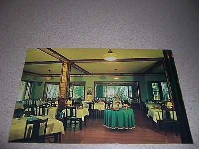 VOSS BIRCHWOOD LODGE MANITOWISH WATERS WISCONSIN WI. VTG POSTCARD