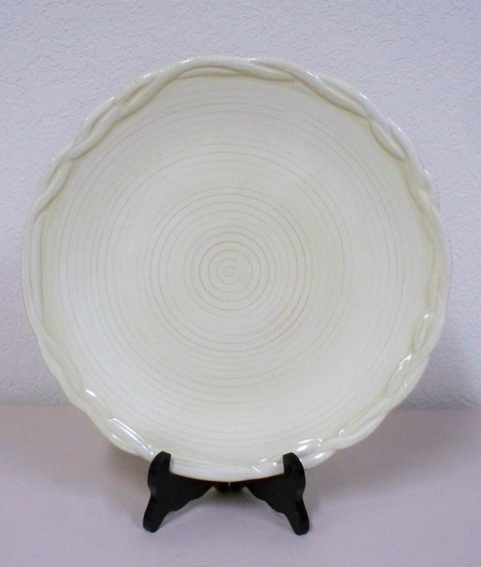 Tracy Porter Octavia Hill Cream Dinner Plate