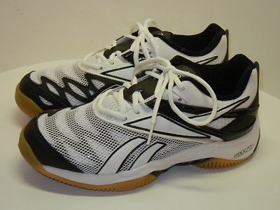 Reebok Womens Sz 5.5 M Hexalite White & Black Tennis Athletic Shoes 