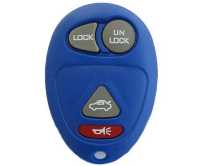   PONTIAC CHEVY KEYLESS ENTRY KEY REMOTE FOB ALARM 4 BUTTON REPLACEMENT