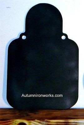 12x18 Steel Torso Target 3/8AR400 Steel Body Target   .223 Booya