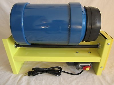 50lb Capacity Rock Tumbler, Ball Mill, Case Tumbler, Debur, Polish 