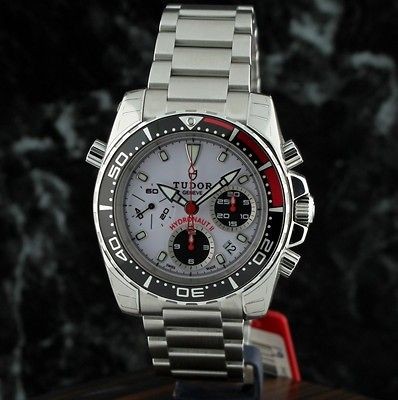 bnib Rolex TUDOR Hydronaut II Chronograph ~ ref 20360N ~ H ser ~ IN 