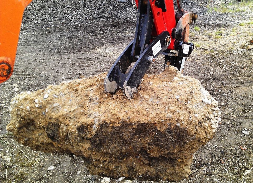 digger thumb grab, grapple 1.5   2t 515mm fork, suit excavator 360 