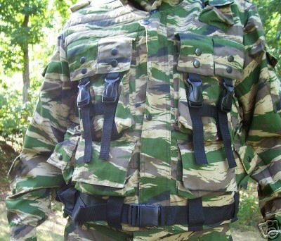 Russian MVD Spetsnaz Green Tiger Camo Assault Vest