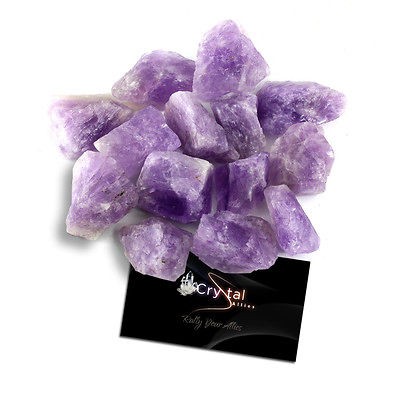 2lb Bulk Rough Amethyst Gemstone Large Stones Reiki Crystal Healing 