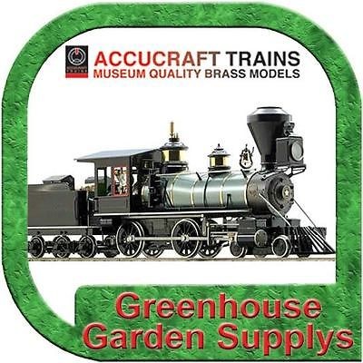 ACCUCRAFT AC77 720 BALDWIN 4 4 0   BLACK UNLETTERED LIVE STEAM TRAIN 