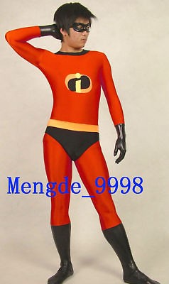 New Suit Lycra Spandex Zentai Fancy Incredibles Catsuit Costumes~#300