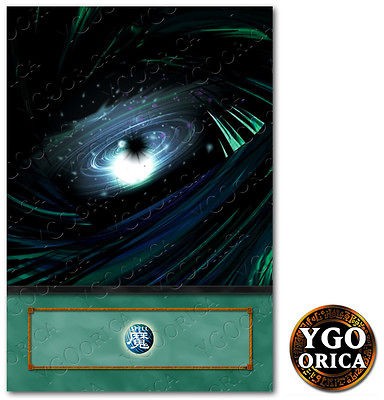   Hole ♔ YuGiOh Anime TV Show Non Holo Custom Orica Spell Card #137