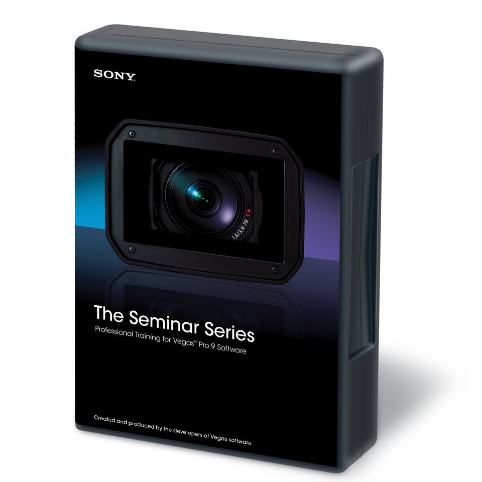 SONY Vegas Pro 9.0 Seminar Series Training DVDs