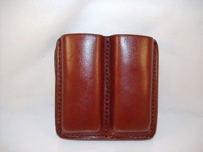 LEATHER DOUBLE MAGAZINE MAG POUCH 4 SPRINGFIELD XD XDM