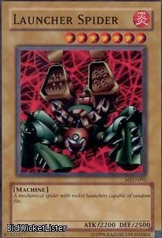 Launcher Spider NM 1st Ed YuGiOh MRD 095 Metal Raiders Yu Gi Oh Card 