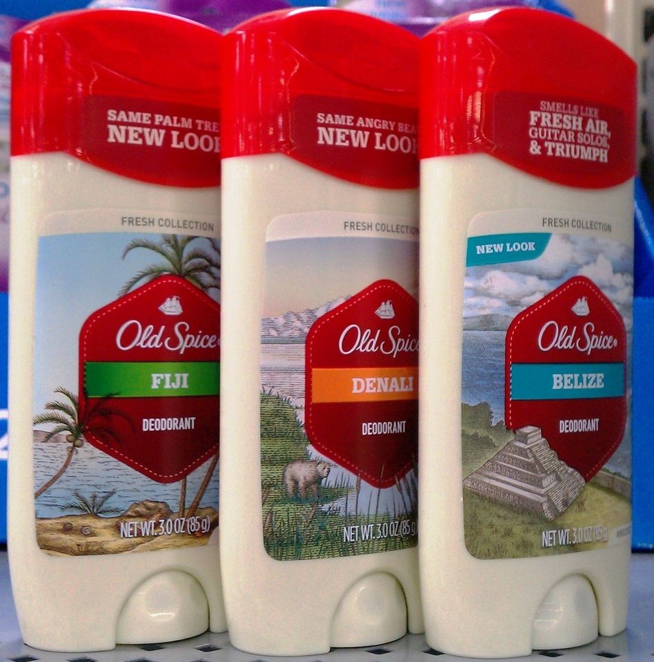 OLD SPICE DEODORANT ANTIPERSPIRANT RED ZONE FRESH SWEAT DEFENSE 