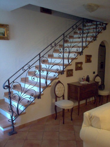 WROUGHT IRON RAILING, custom creations . Italian Style and Design