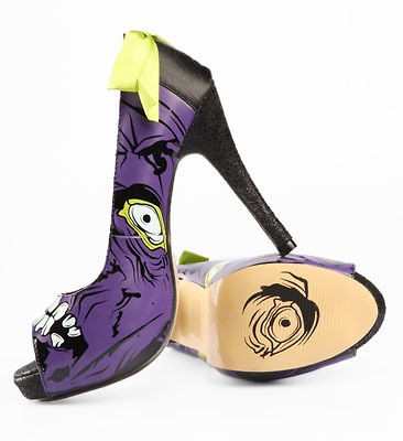 Iron Fist Zombie Stomper Purple Womens Platform SIZE 11