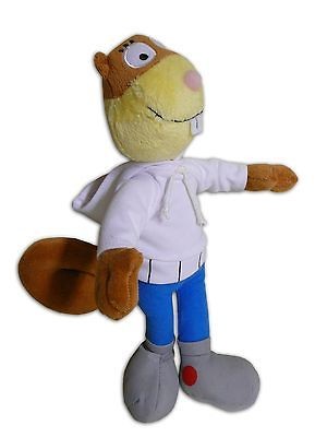 Sandy 13 Cheeks Plush Spongebob SquarePants Squirrel Friend Soft 