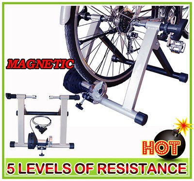 NEW Magnetic Bike Bicycle Trainer Indoor Stationary Exercise Stand 