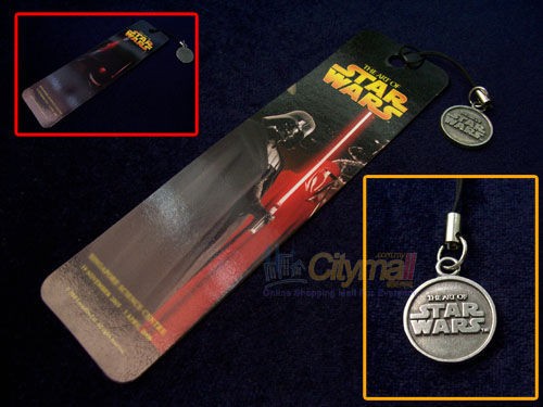 ART OF STAR WARS DARTH VADER PEWTER COIN BOOKMARK LTD