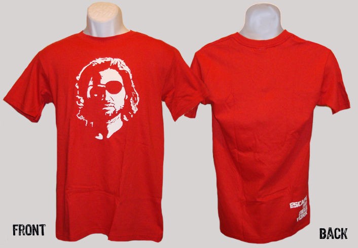 SNAKE PLISSKEN T Shirt ESCAPE from NEW YORK dvd ver 1.5