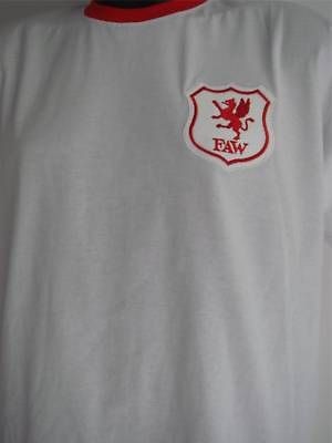 Retro Wales 1920s Away Football Shirt *New*