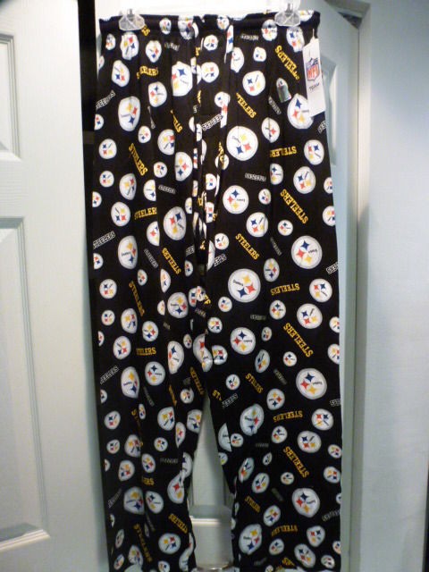   Mens Licensed NFL Apparel PITTSBURGH STEELERS Pajama Pajamas Pants NEW