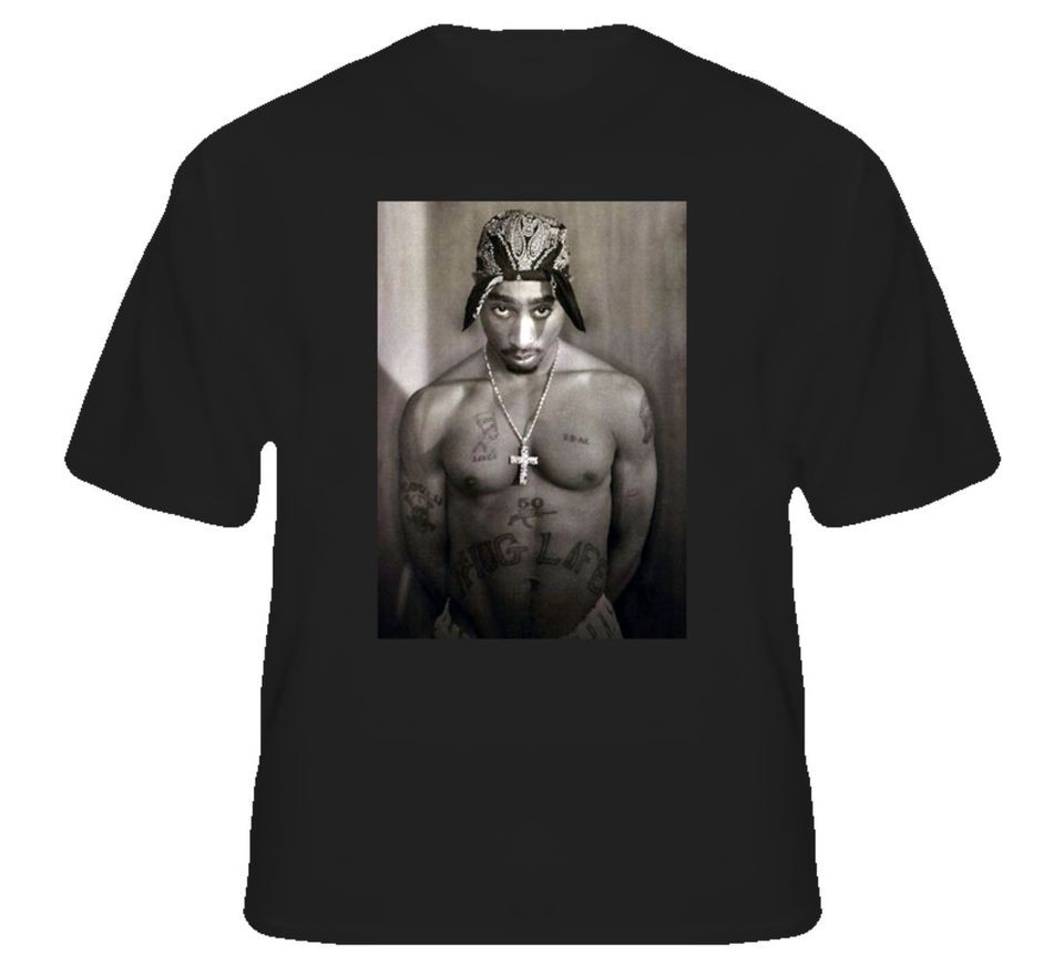 Tupac Shakur 2 Pac Thug Life Hip Hop T Shirt